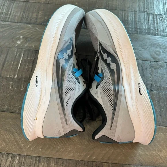 Saucony Guide 15 Men's Running Alloy, Topaz S20684-15 Gray Size Men's 14 - Picture 5 of 11